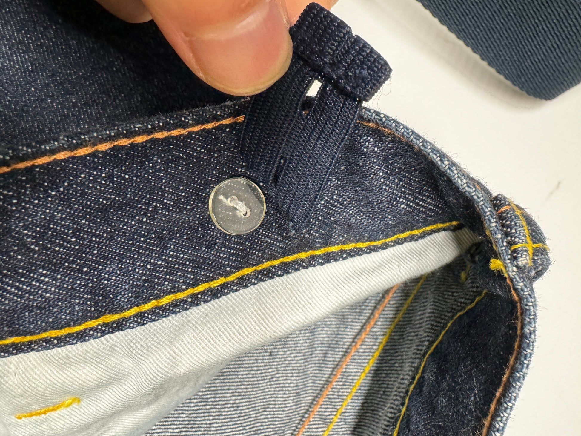 Evisu Long Red Dot Daicock Denim Jean