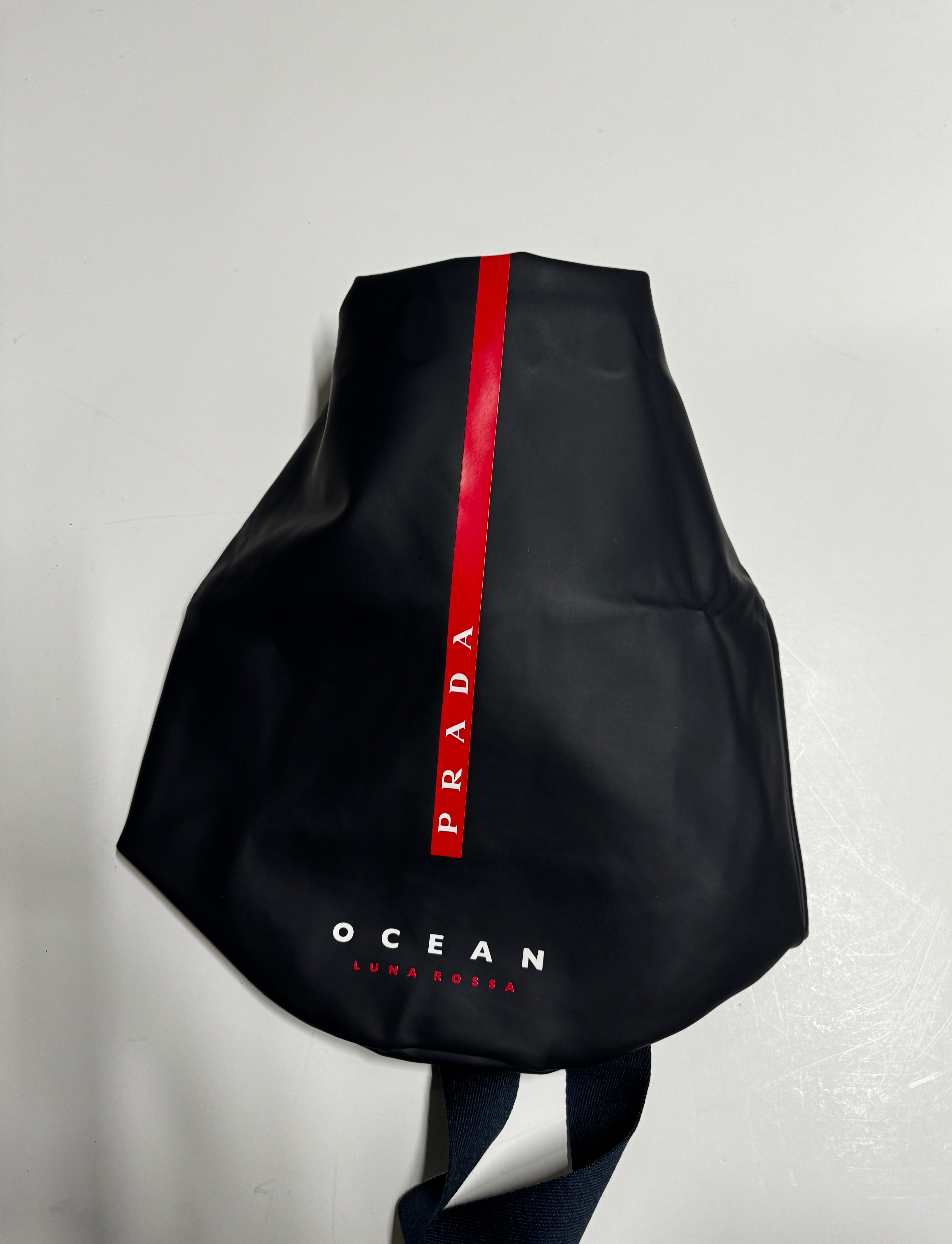 PRADA LUNA ROSSA バッグ ネイビー Prada Luna Rossa Handbag Polyester Blue - Second Life