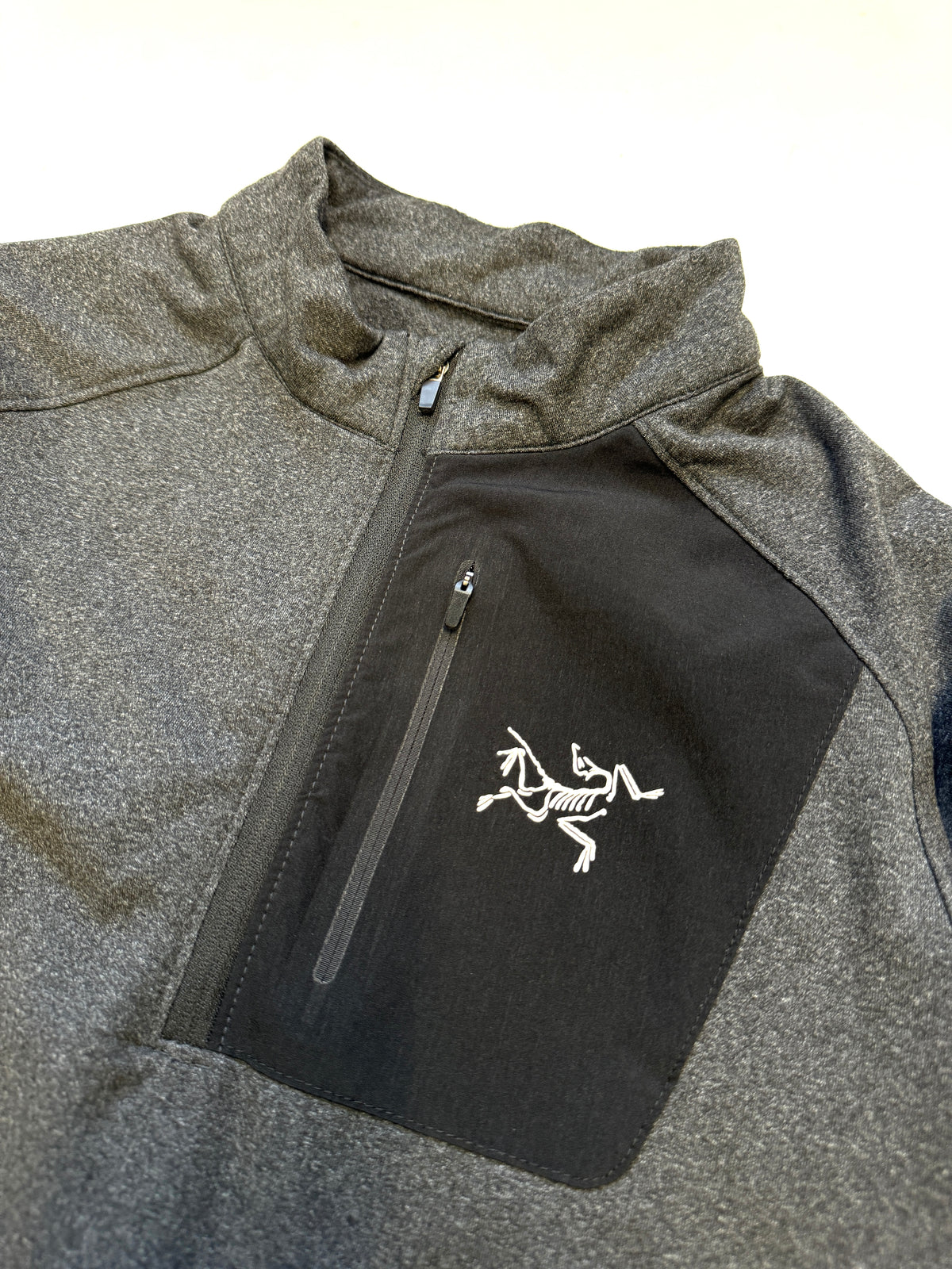 Arc'teryx Chest Pocket Grey Long Sleeve