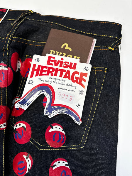 Evisu Heritage Mini Daruma Daicock Jean