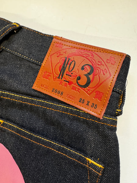 Evisu Pink Daicock Jean