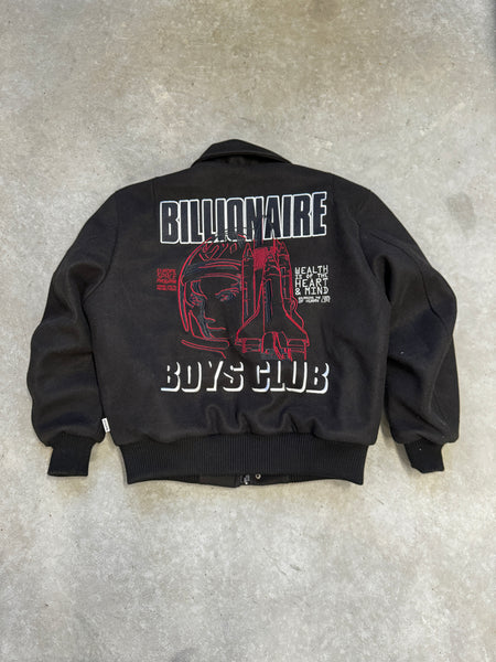 Billionaire Boys Club  Black Varsity Jacket