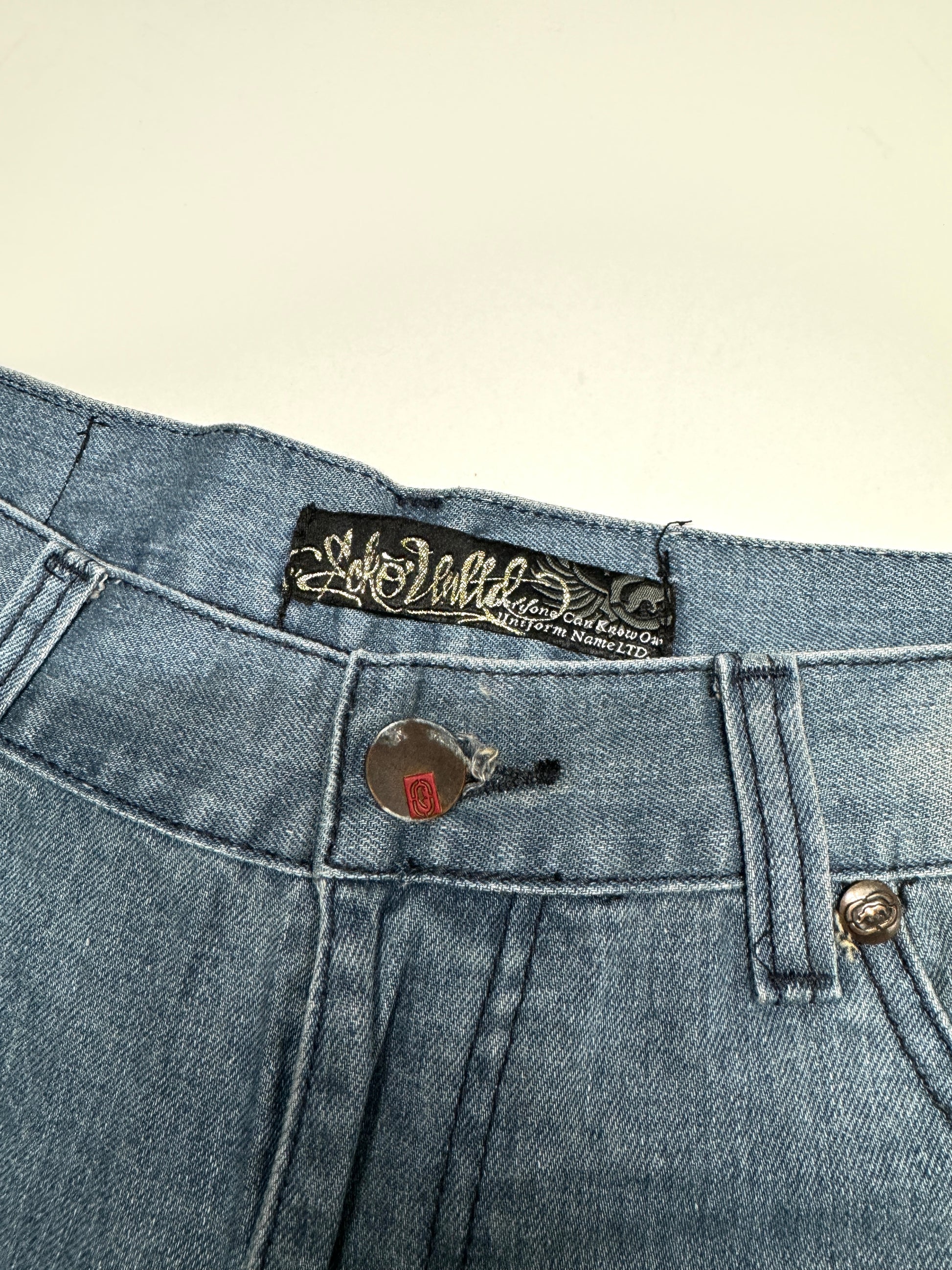 Ecko Vintage Washed Baggy Denim Short