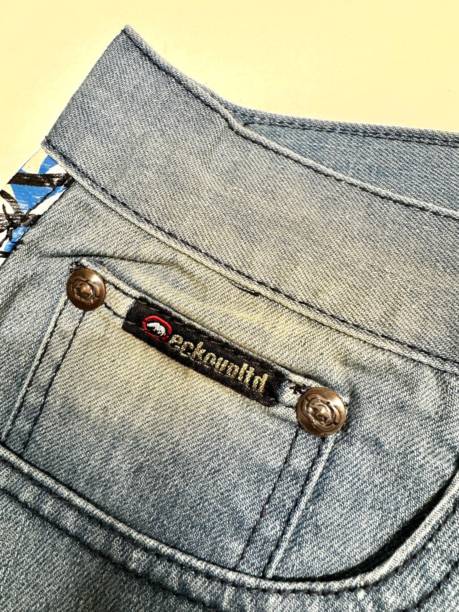 Ecko Vintage Washed Baggy Denim Short