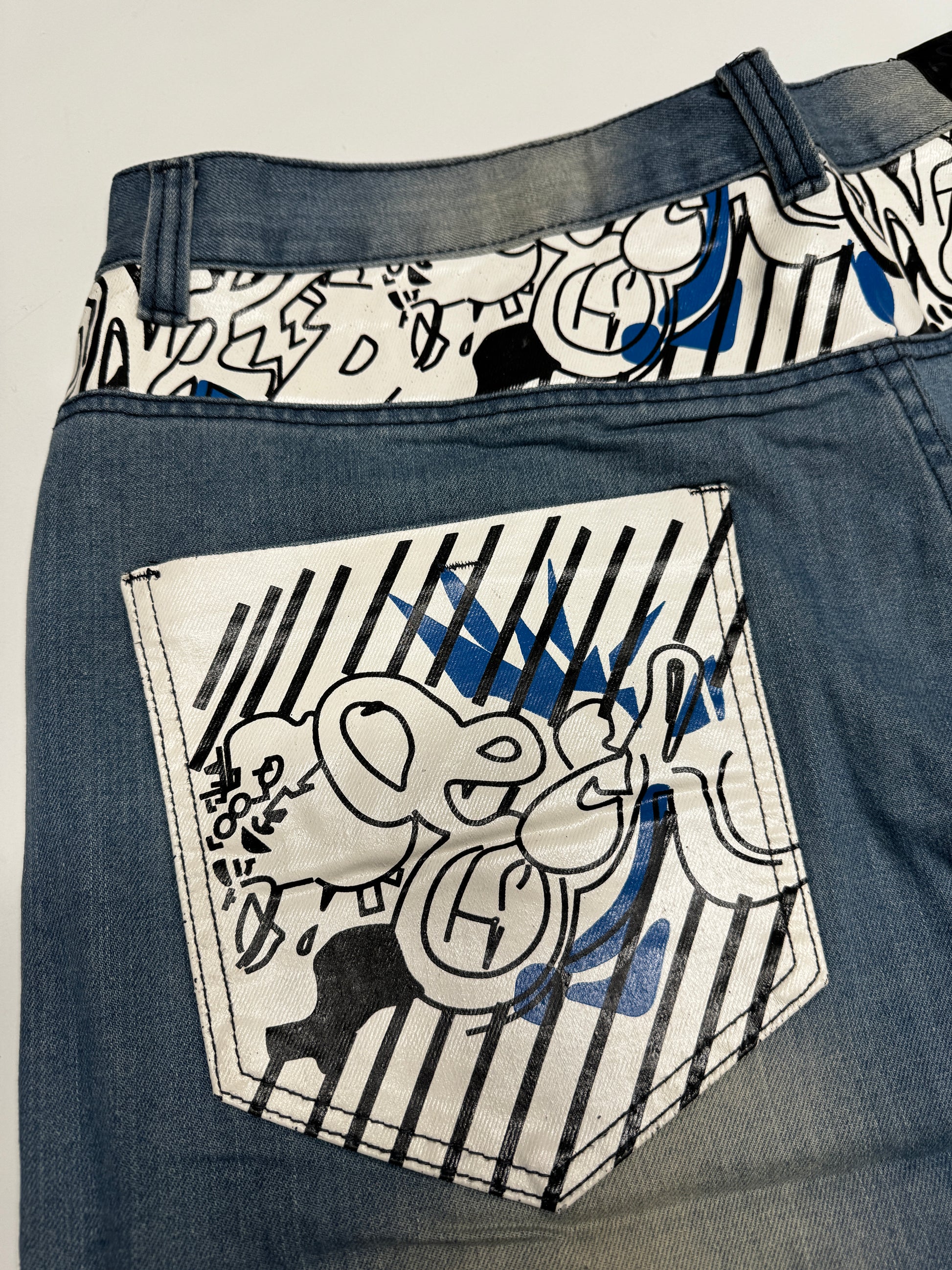 Ecko Vintage Washed Baggy Denim Short