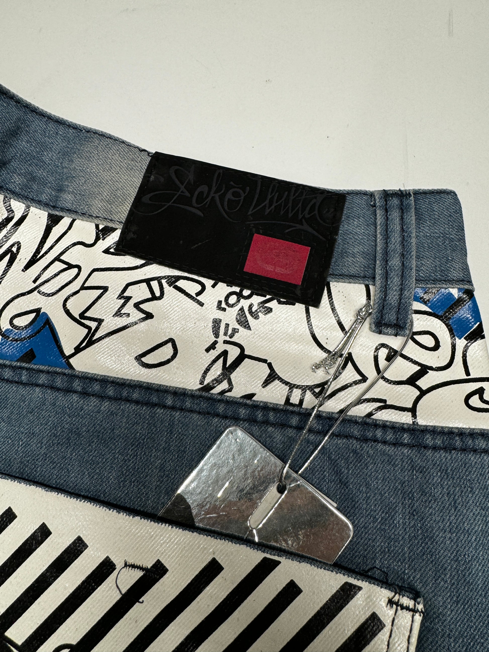 Ecko Vintage Washed Baggy Denim Short