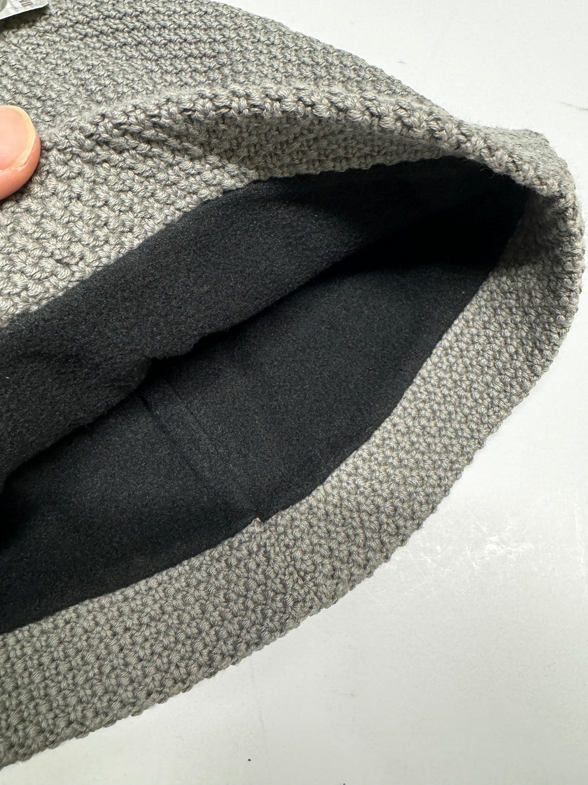 Oakley 00s Waffle Grey Skull Beanie
