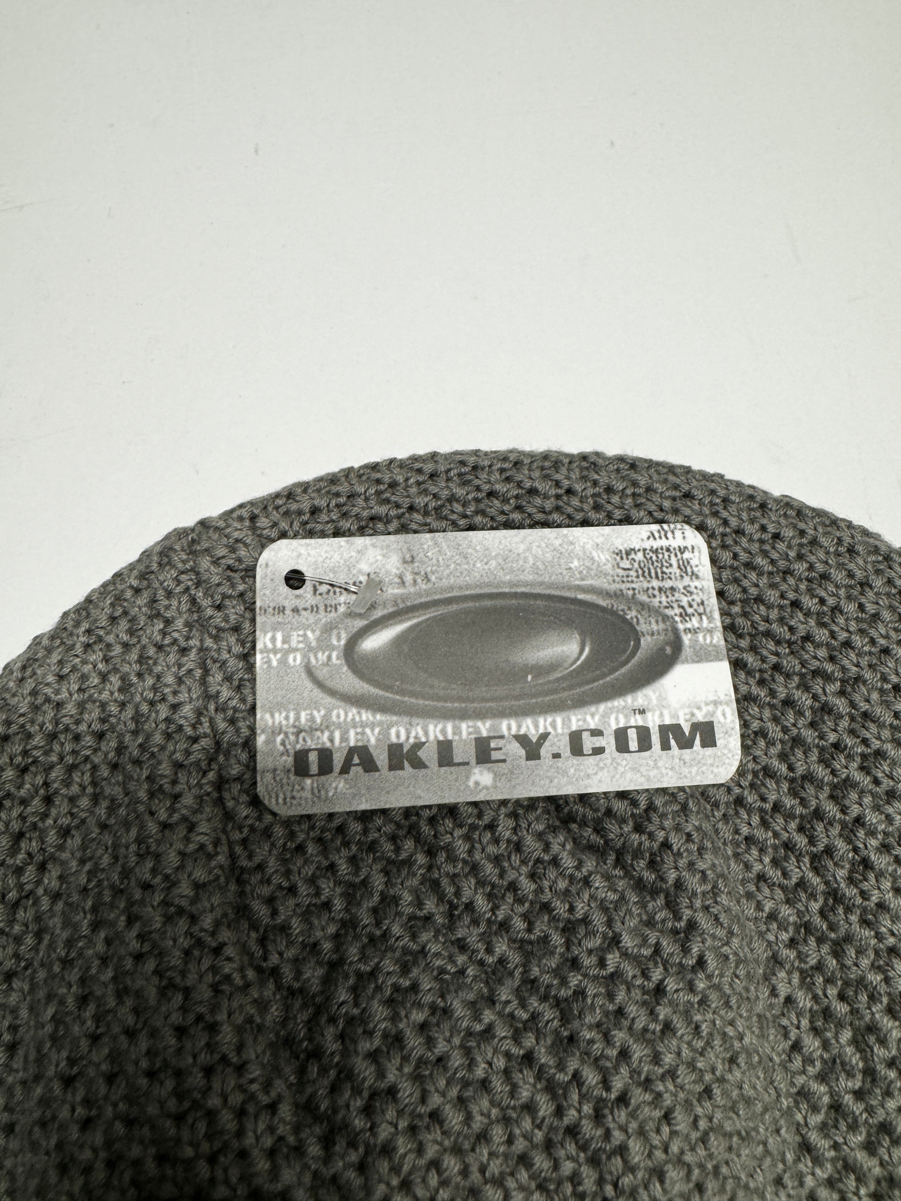 Oakley 00s Waffle Grey Skull Beanie – VV department