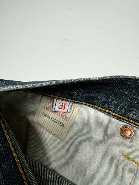 Evisu No.2 White Seagull Fire Denim Jean