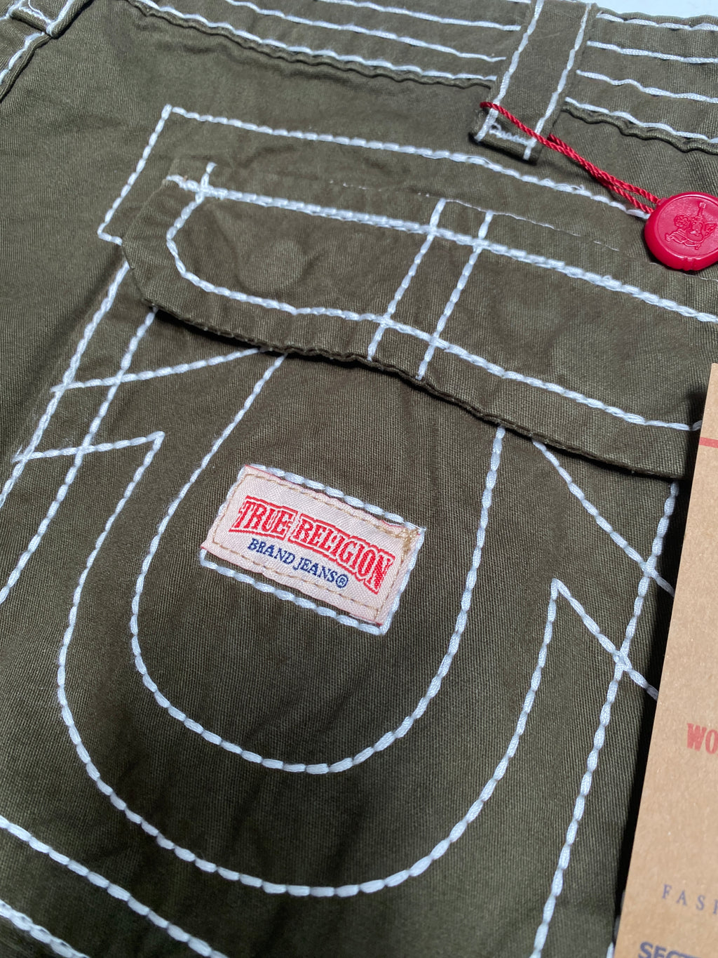 True Religion Army Green Short