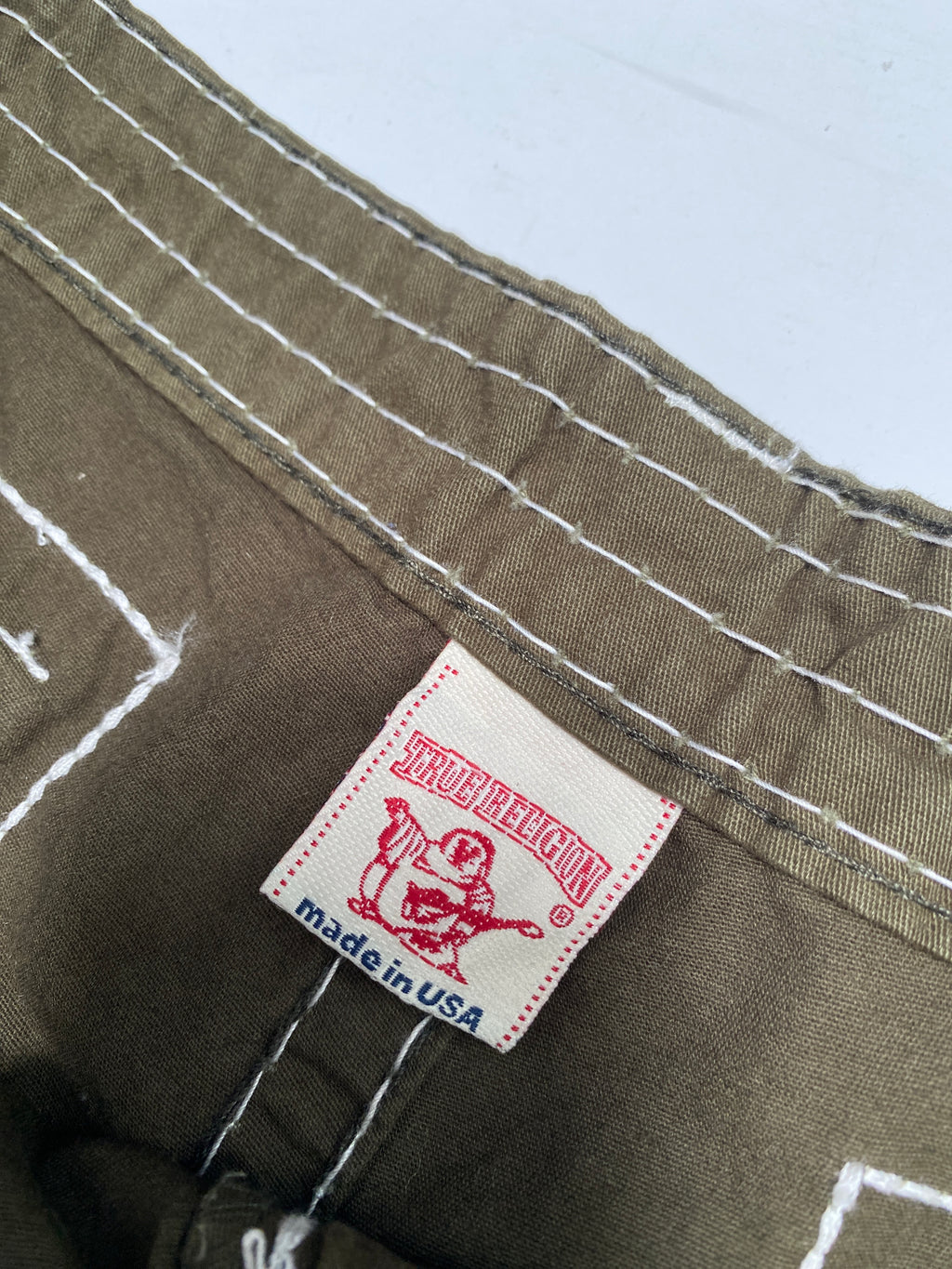 True Religion Army Green Short