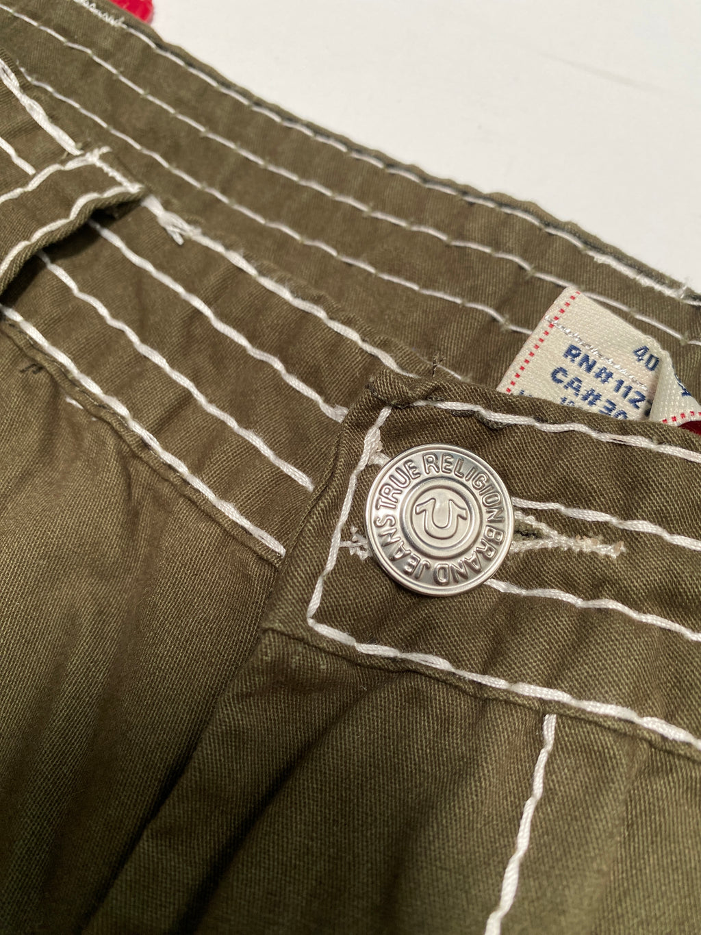 True Religion Army Green Short