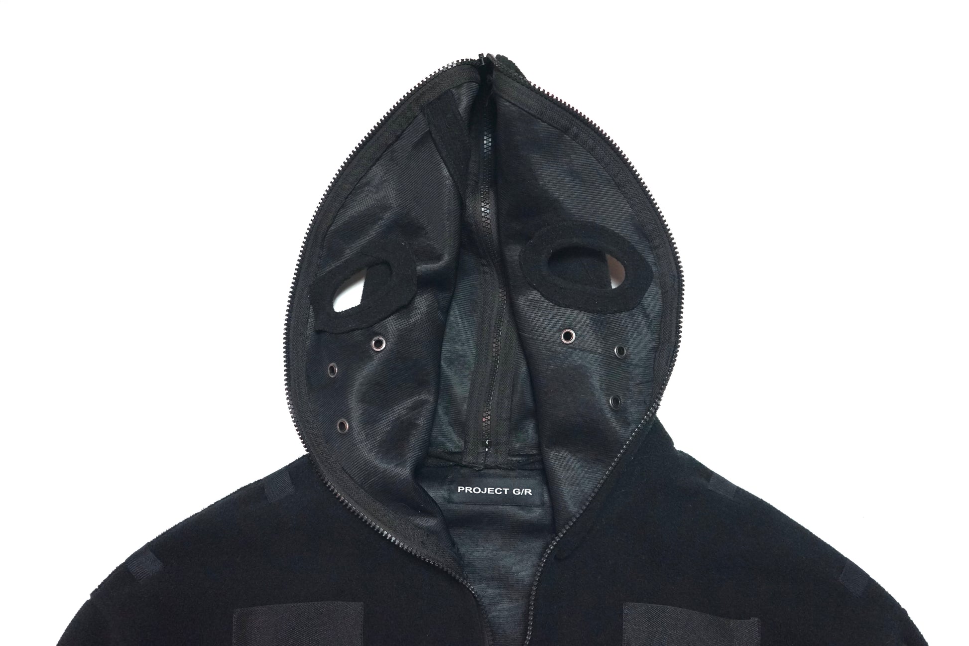 Project G/R Police Fleece  Zip-up Hoodie