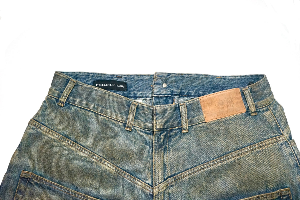 Project G/R Waxed Backward Denim