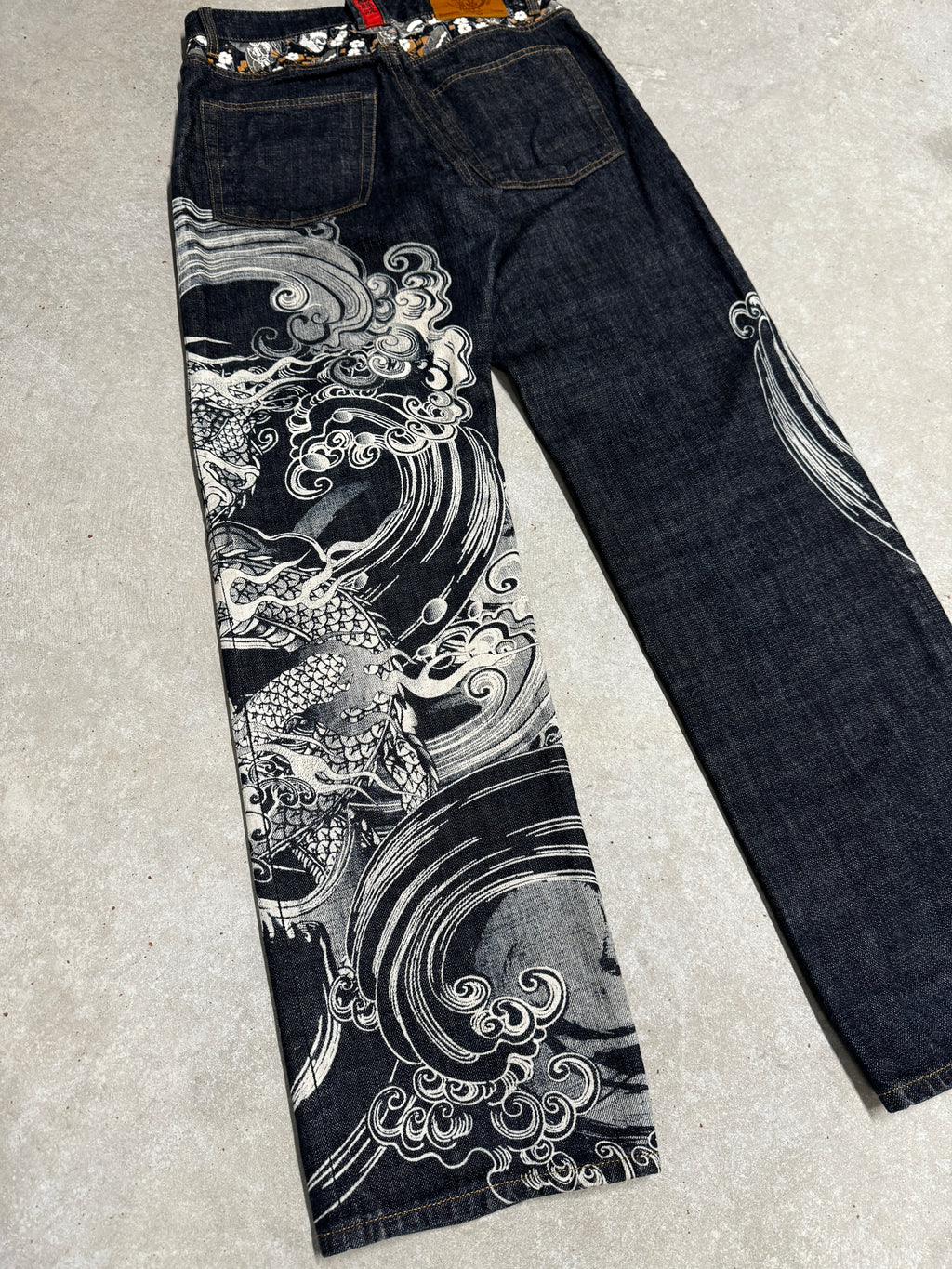 Karakuri Dragon Raw Denim Jean