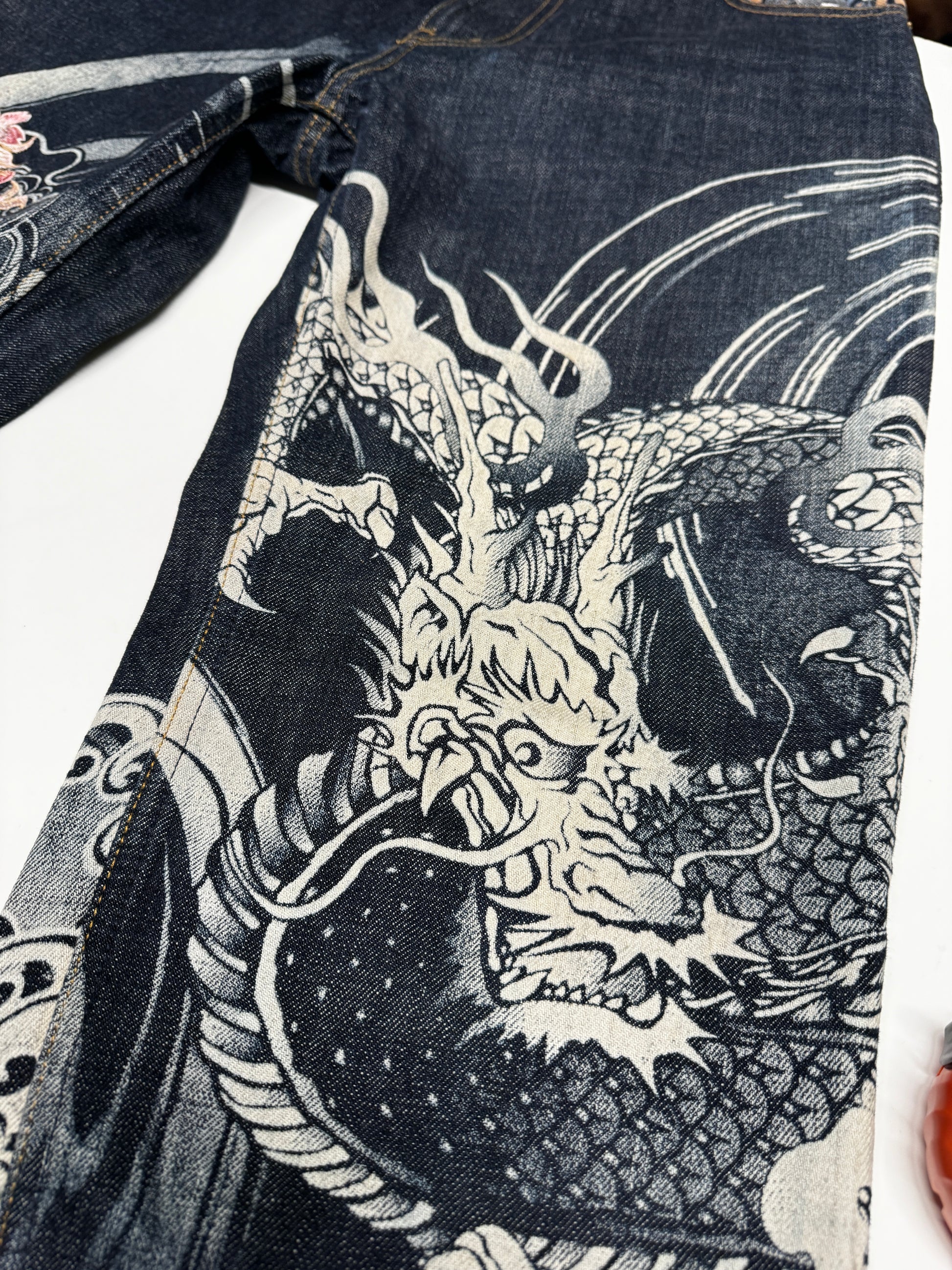 Karakuri Dragon Raw Denim Jean