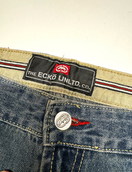 Ecko Vintage Washed Baggy Denim Jean