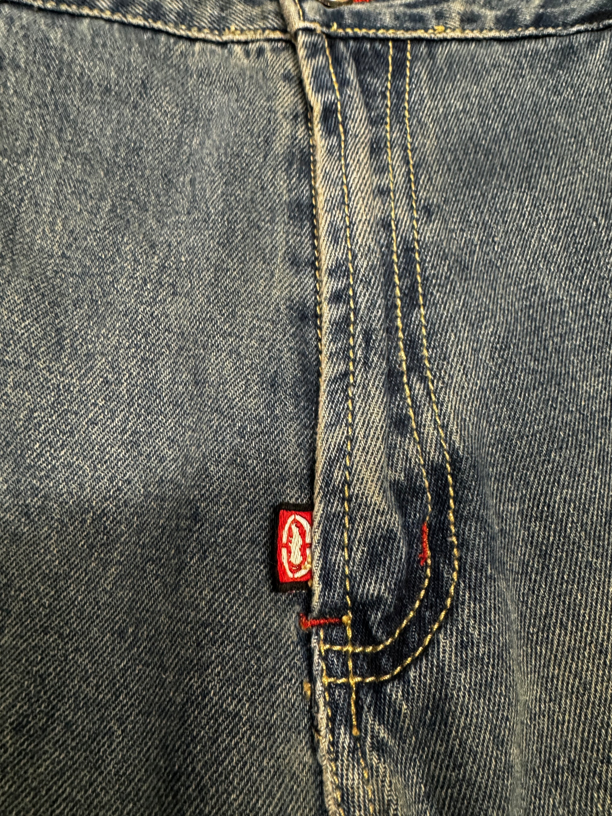 Ecko Vintage Washed Baggy Denim Jean