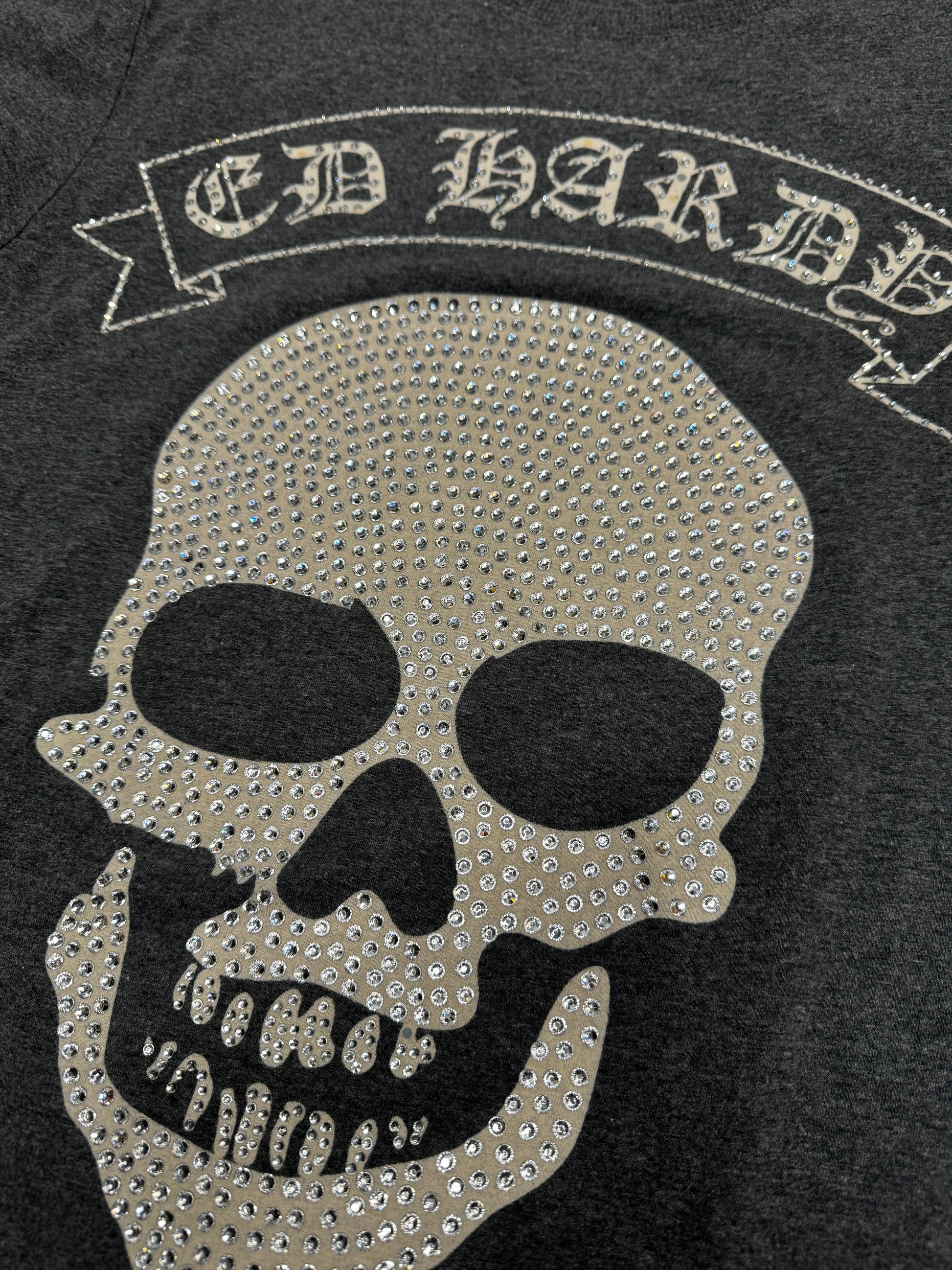 Ed Hardy Rystone Skull Tee