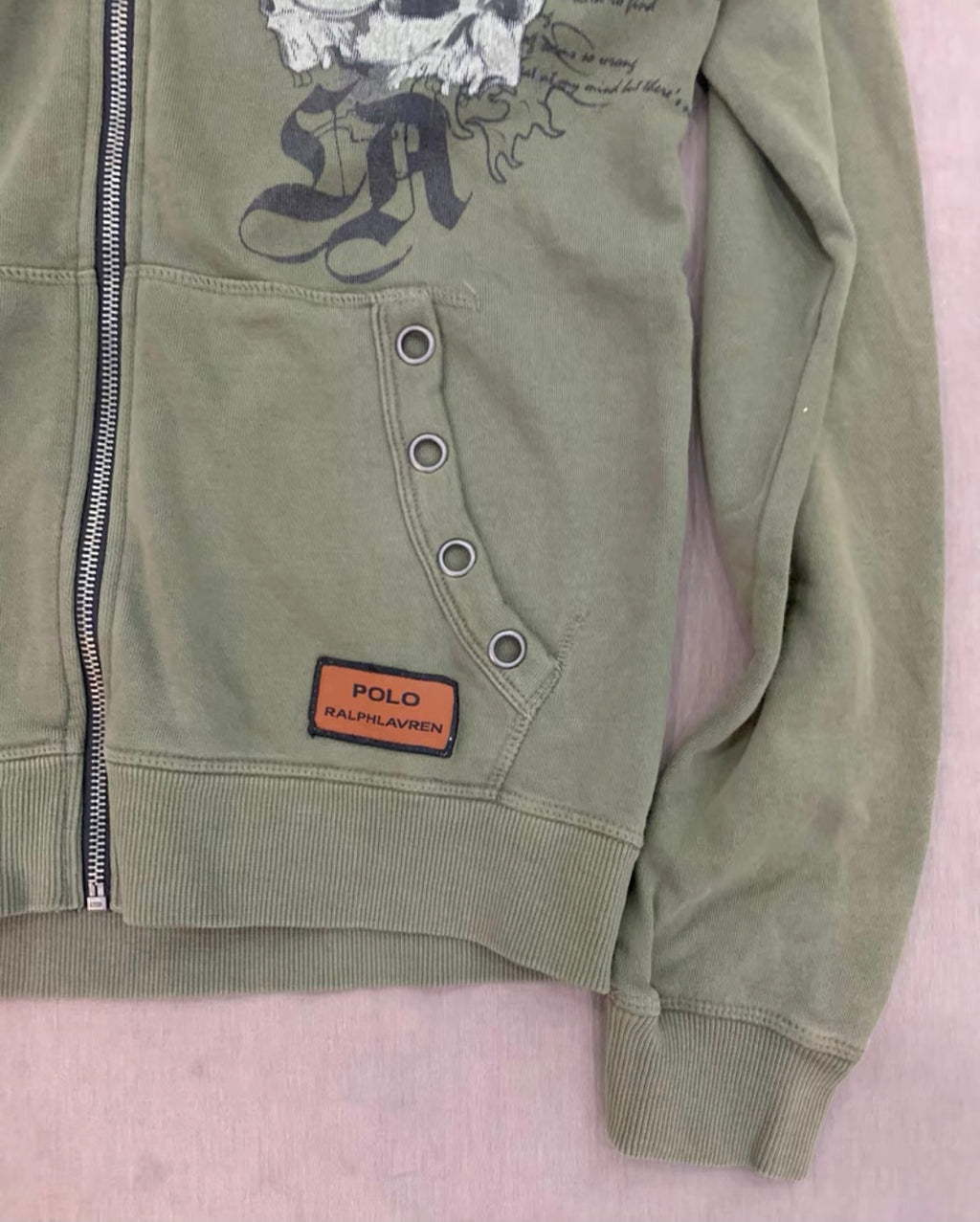 Polo Ralph Lauren Skull  Hoodie