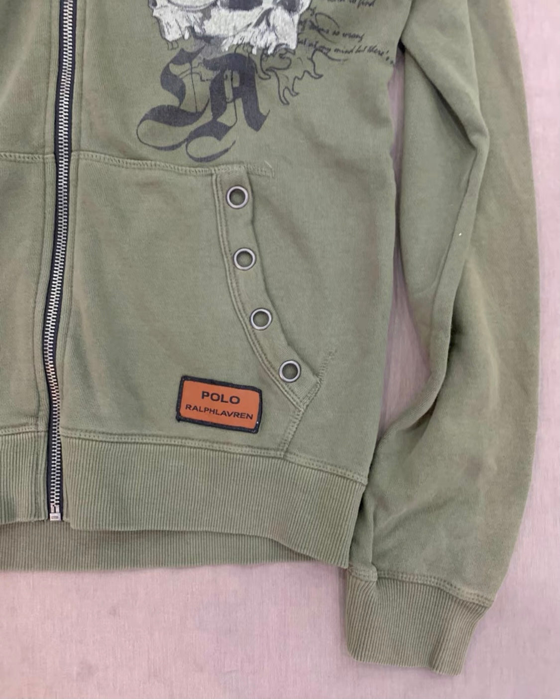 Polo Ralph Lauren Skull  Hoodie