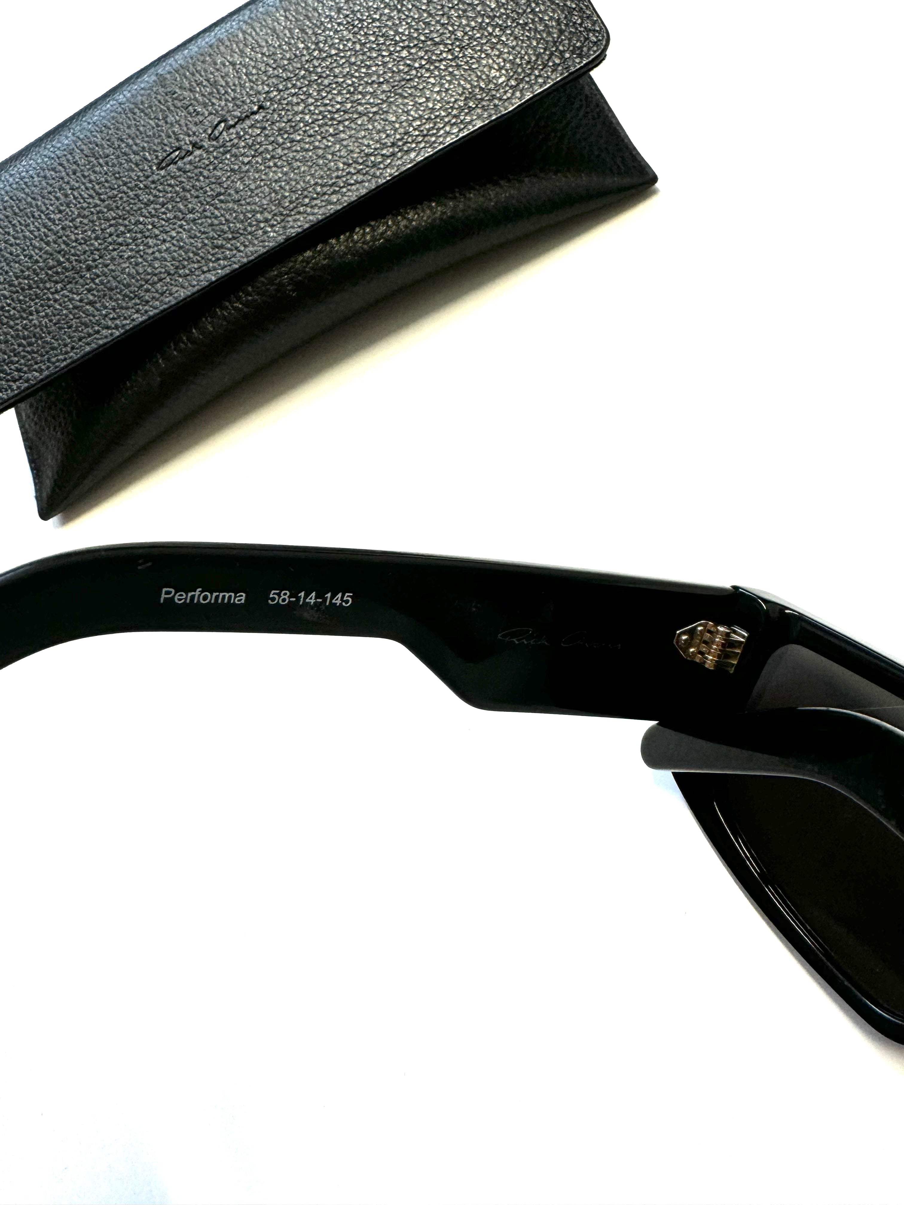 Rick Owens Perfoma Sunglasses