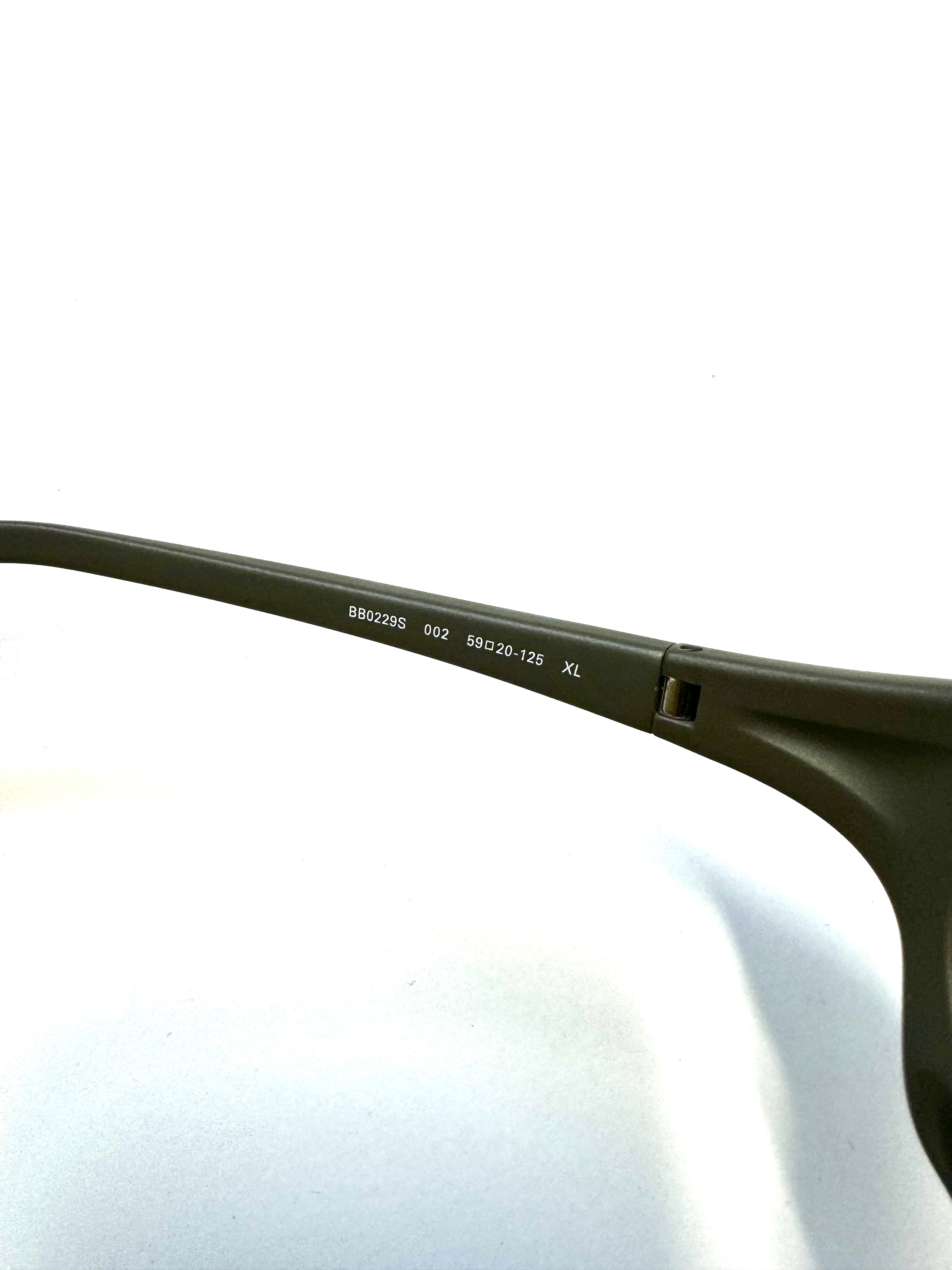 Balenciaga Olive Green Sunglasses