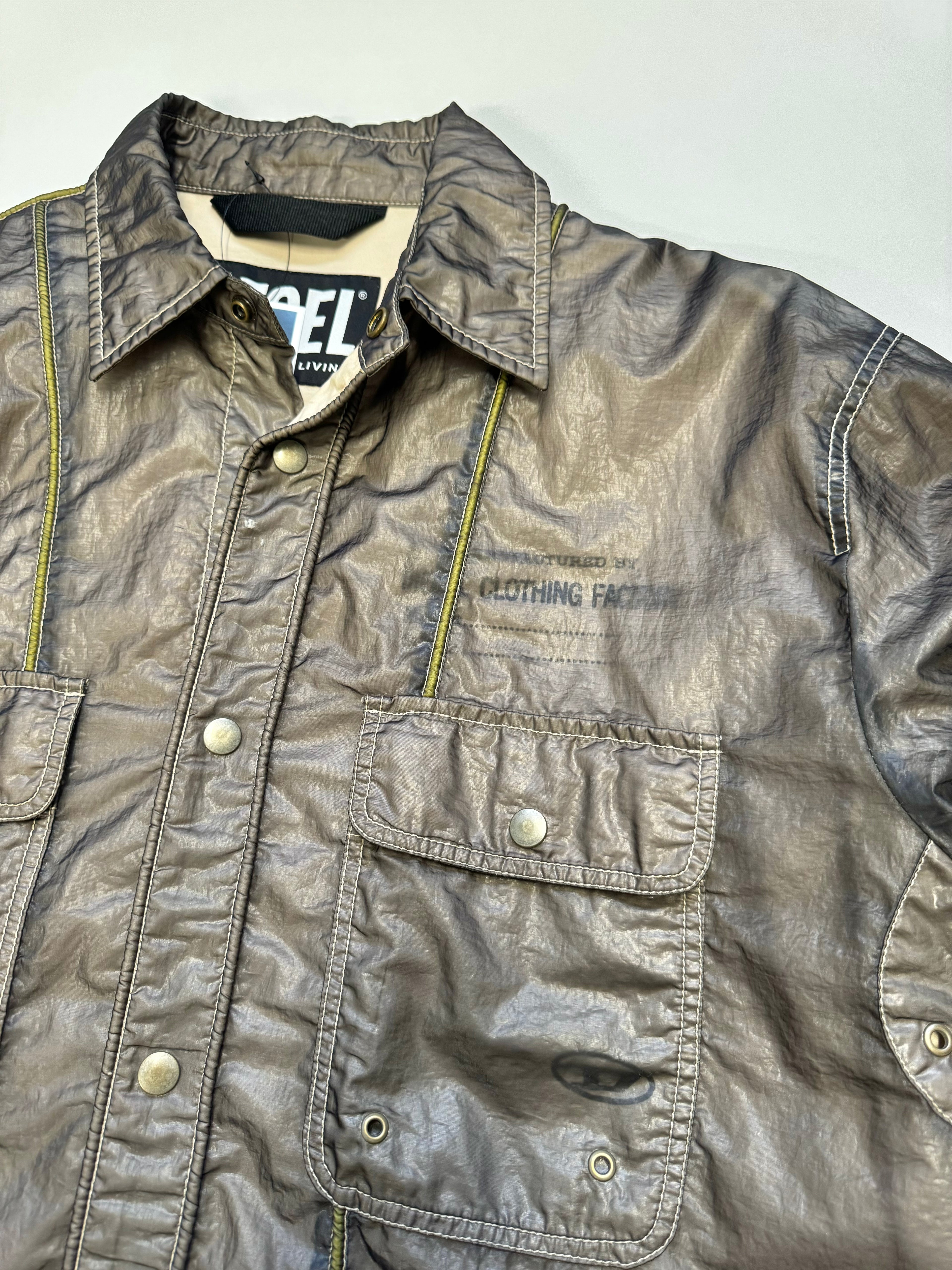Diesel Brown Double Layer Jacket
