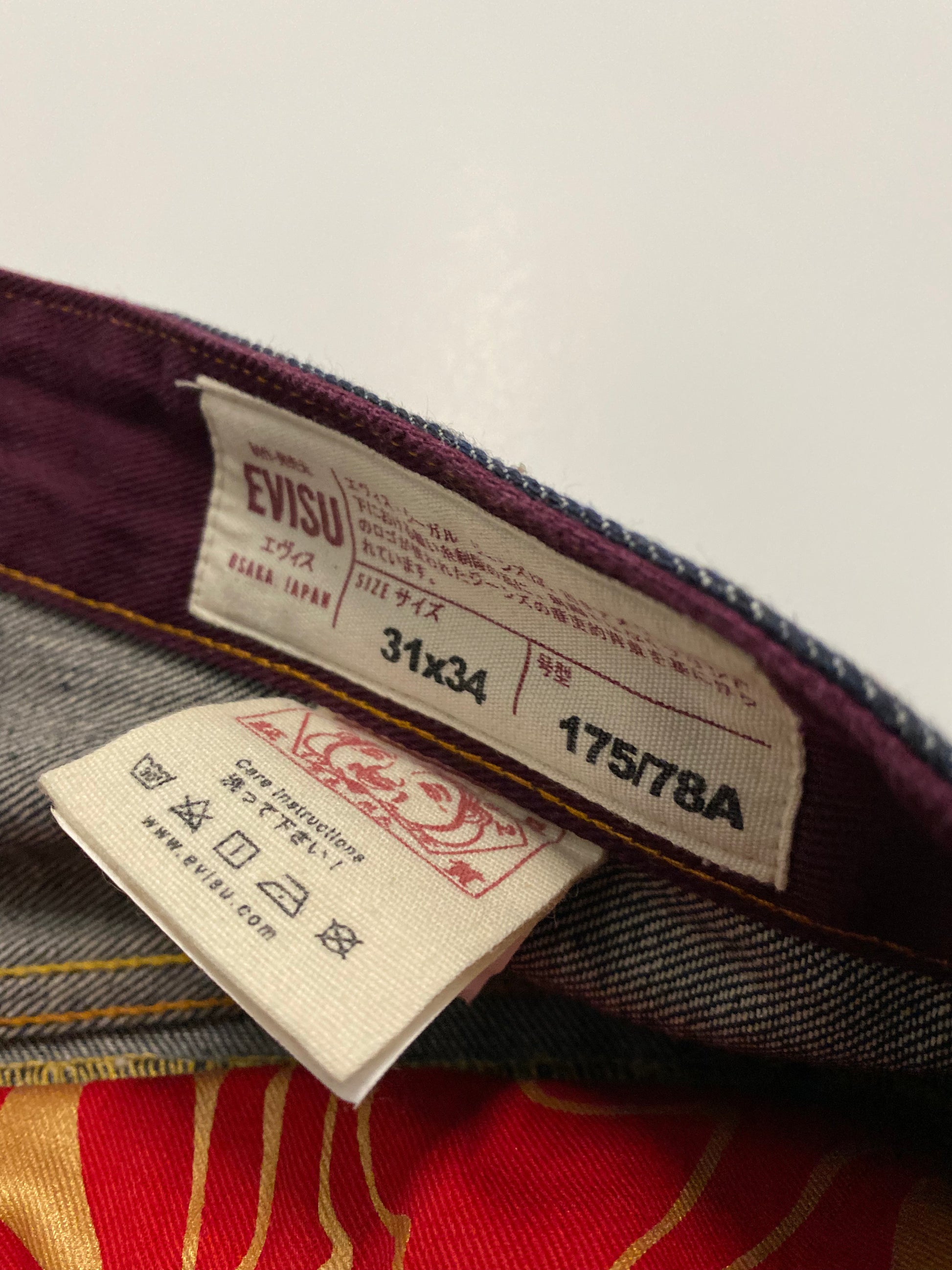 Evisu Golden Daicock Denim Jean