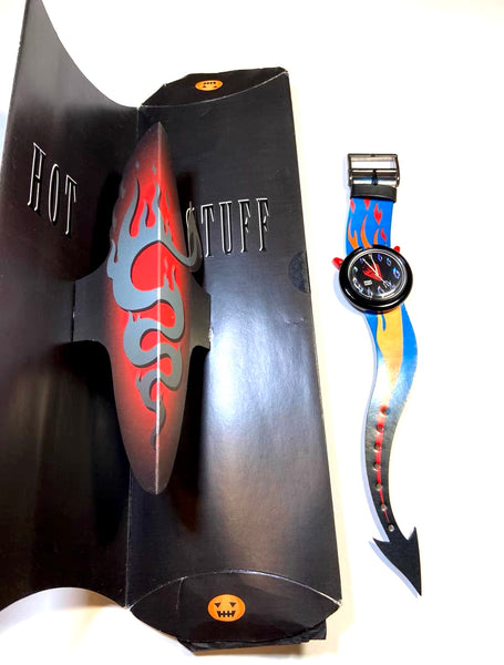 Swatch 1994 "Hot Stuff" Halloween Flame Watch