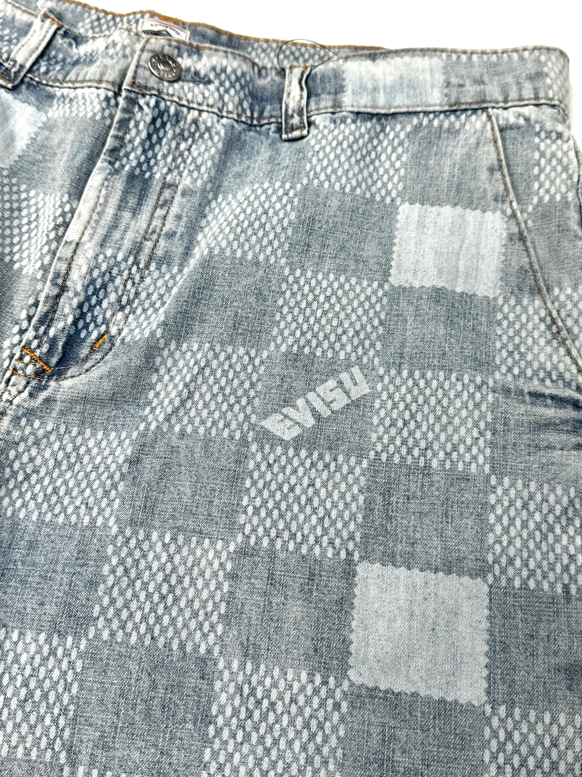 Evisu Denim Check Short
