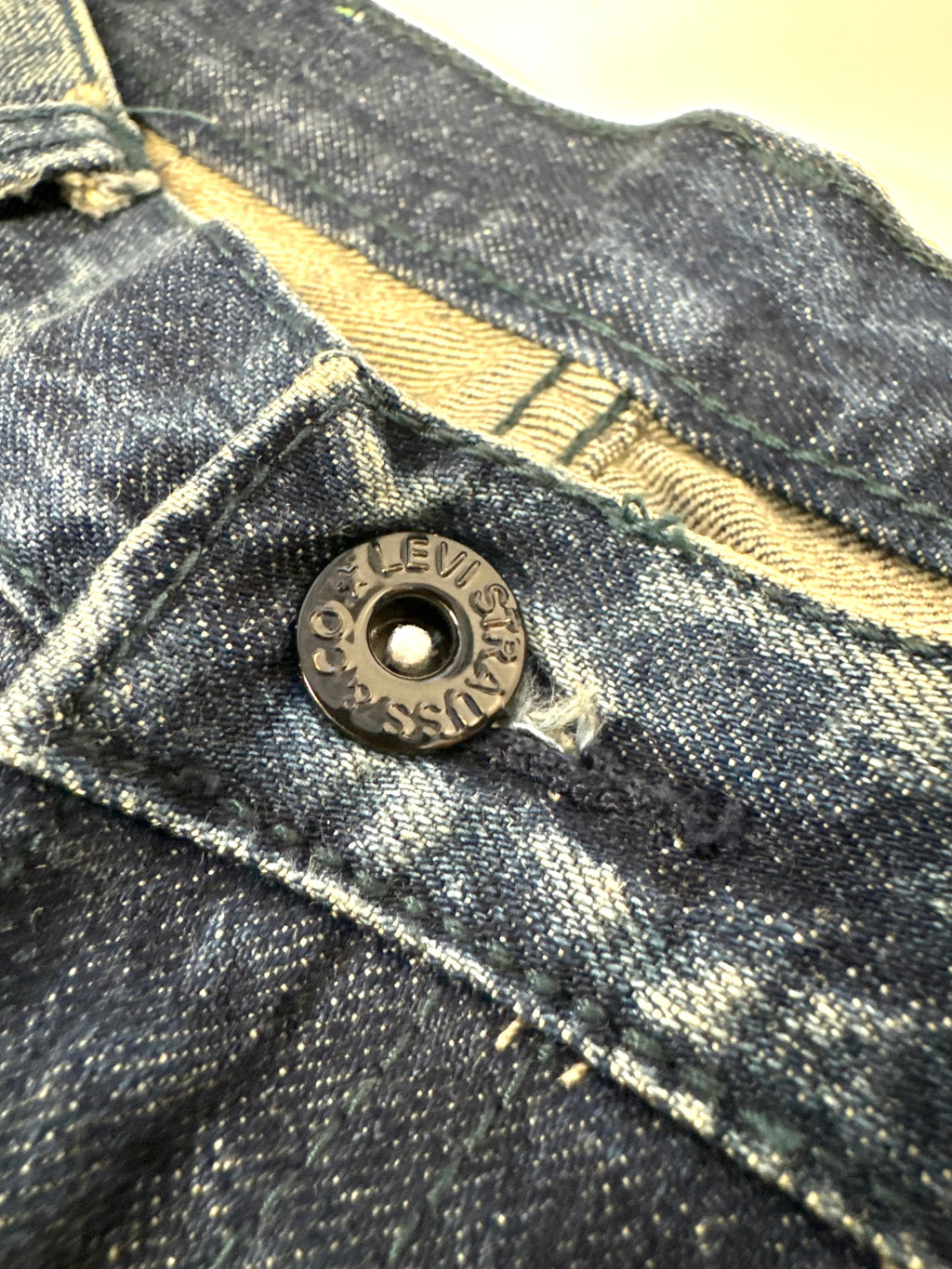 Clot x Levi's Watermelon Washed Denim Jean