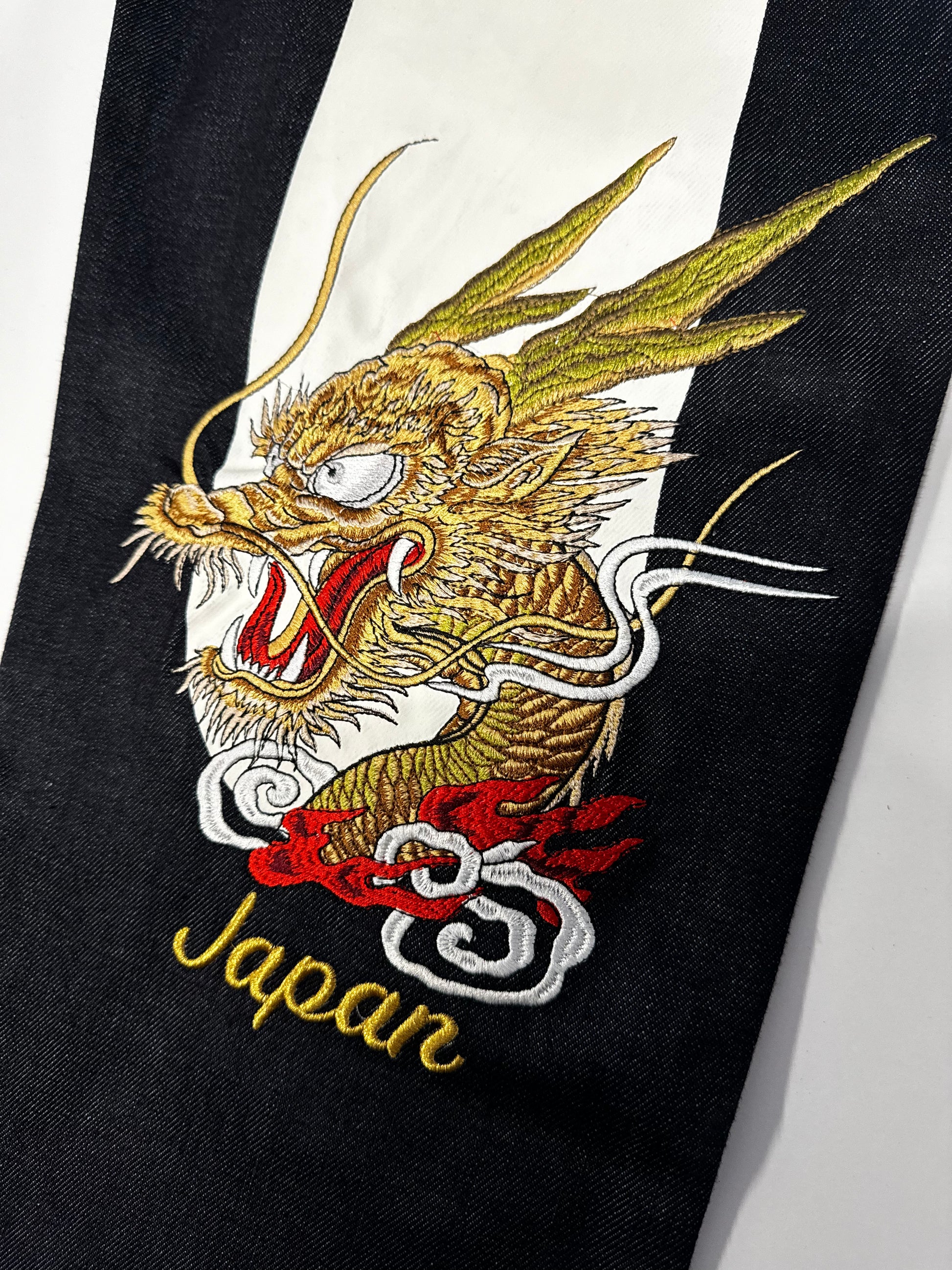 Evisu White Daicock Dragon Jeans