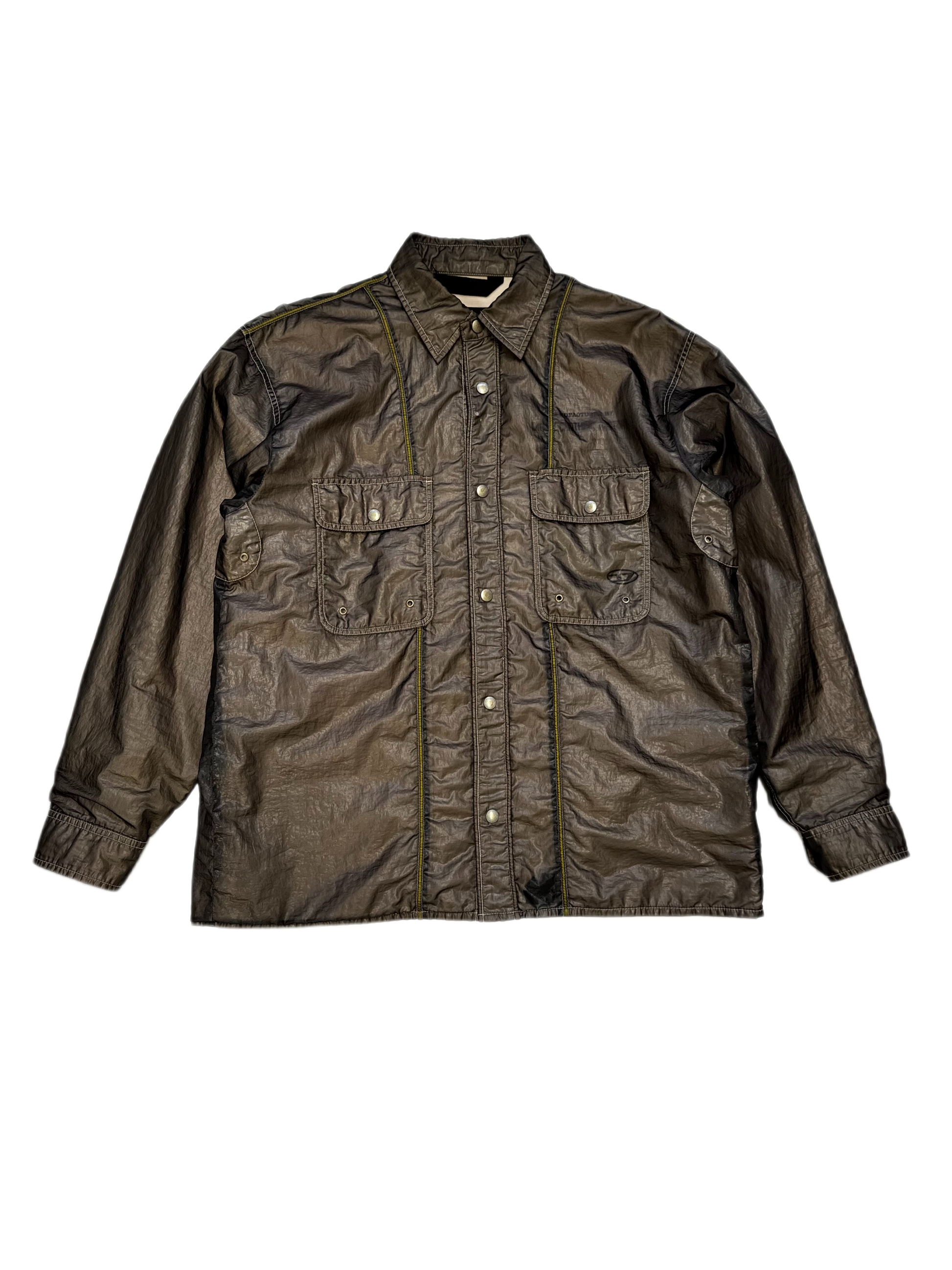 Diesel Brown Double Layer Jacket