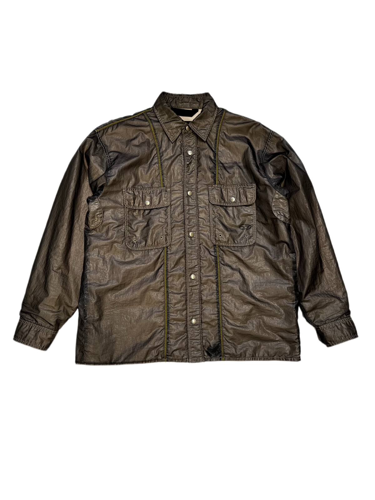 Diesel Brown Double Layer Jacket