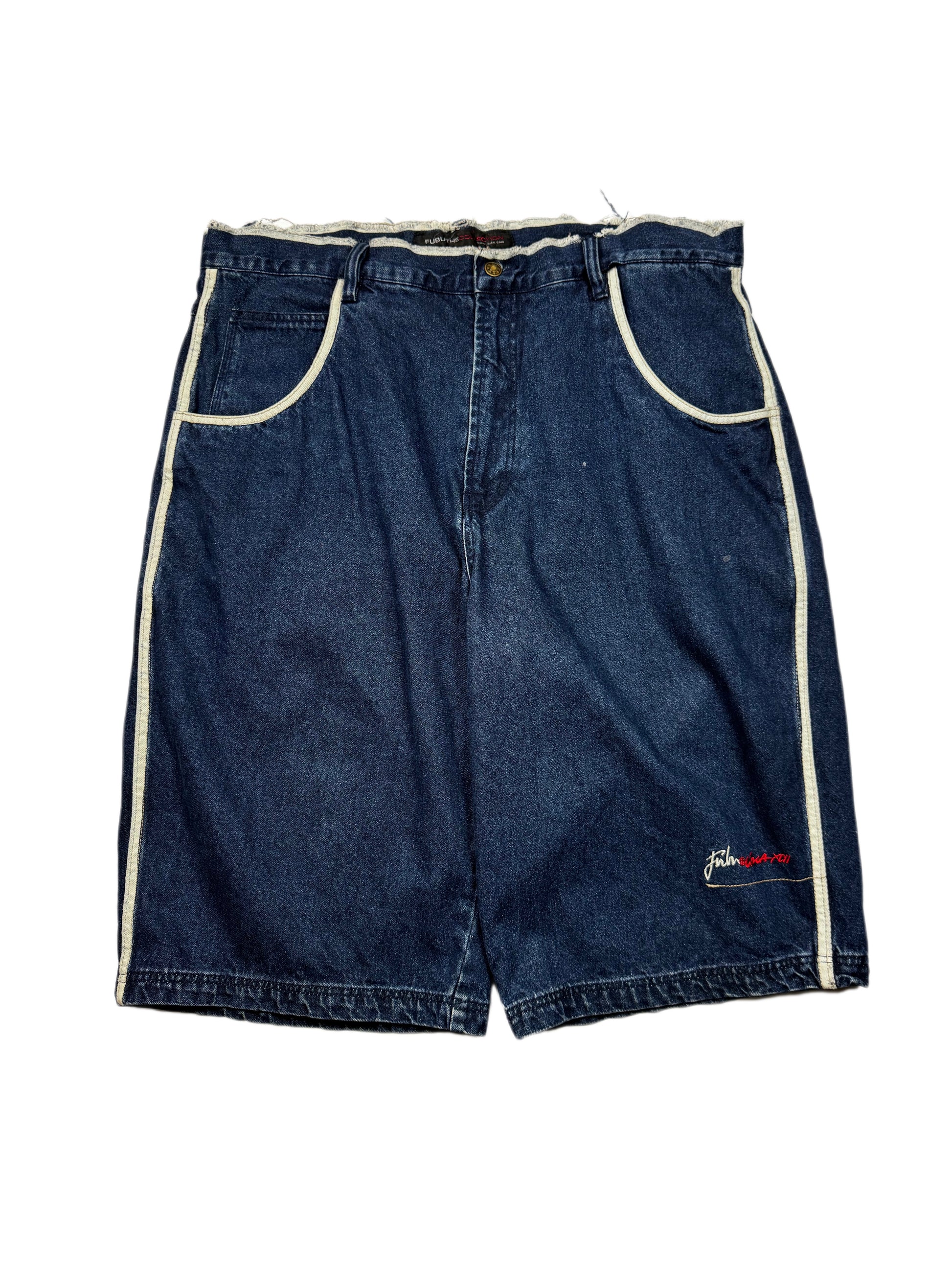 Fubu 90s Distressed Jort
