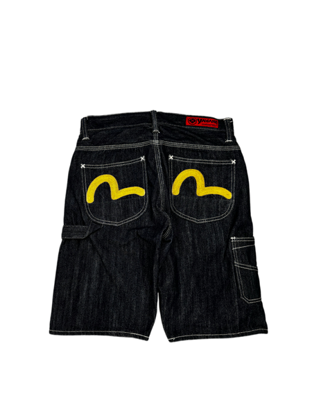 Evisu Yamane Dark Indigo Short Jort