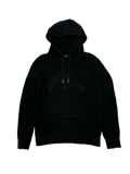 Evisu Black Seagull Black Hoodie