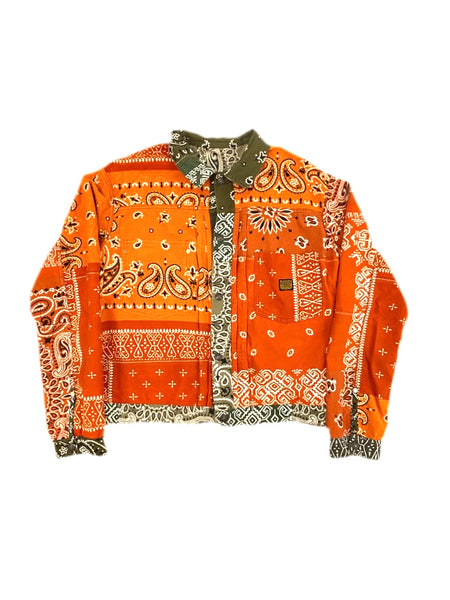 Kapital Kourtry Bandana Patch Reversible Jacket