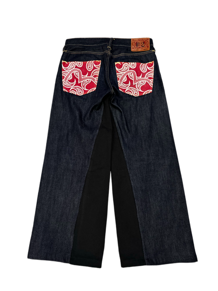 Evisu No.2 Red Bandana Seagull Remake Jean