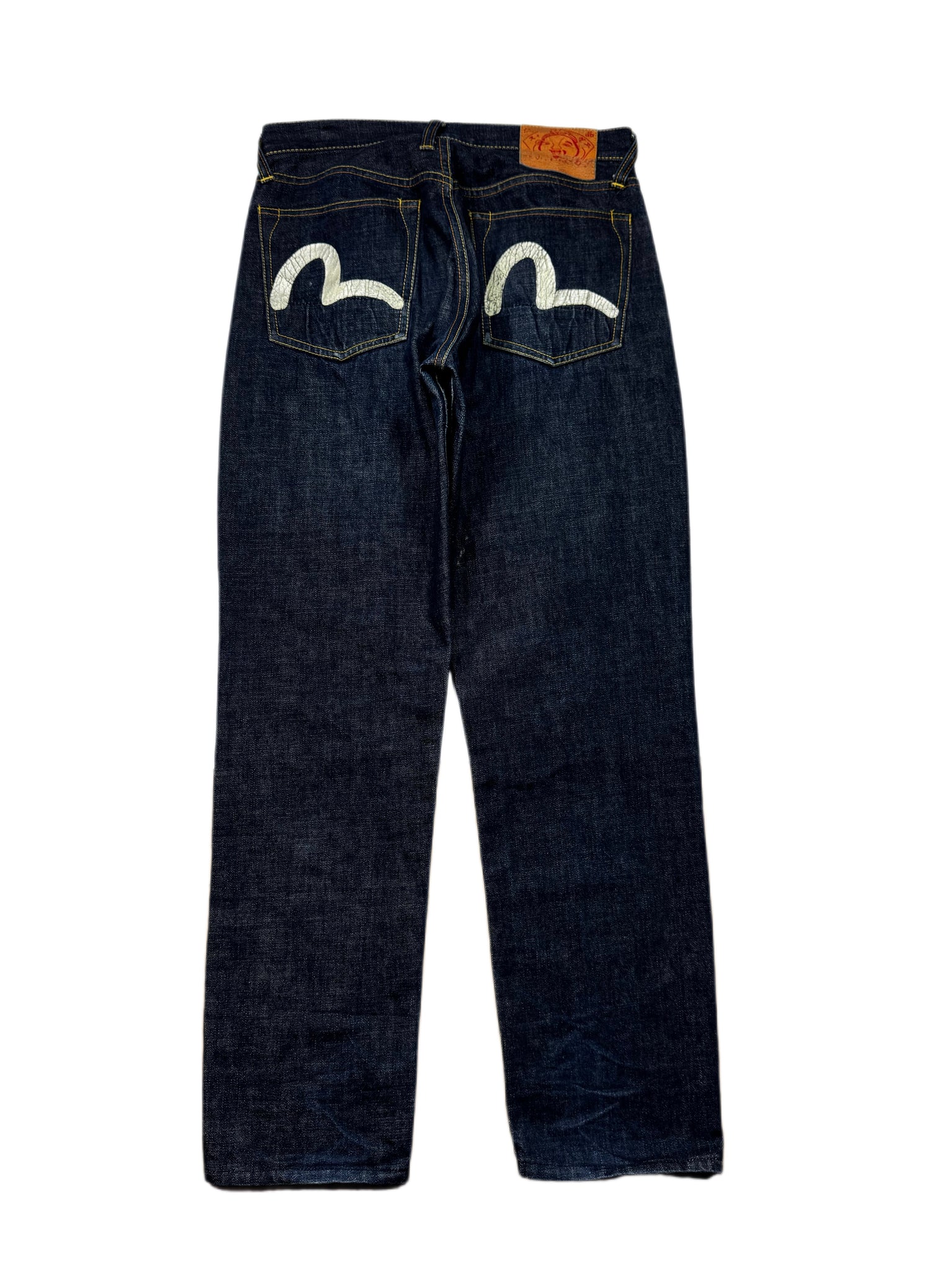 Evisu White Seagull Jean