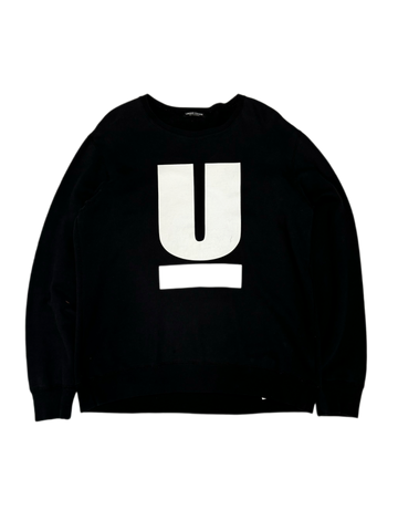 Undercover "U" Black Crewneck