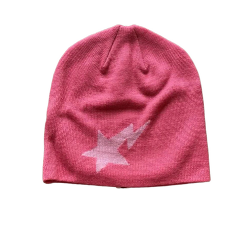 BAPE OG STA Head Pink Beanie