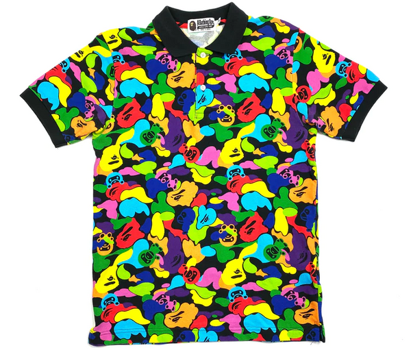 BAPE Milo Multi-color Polo shirt