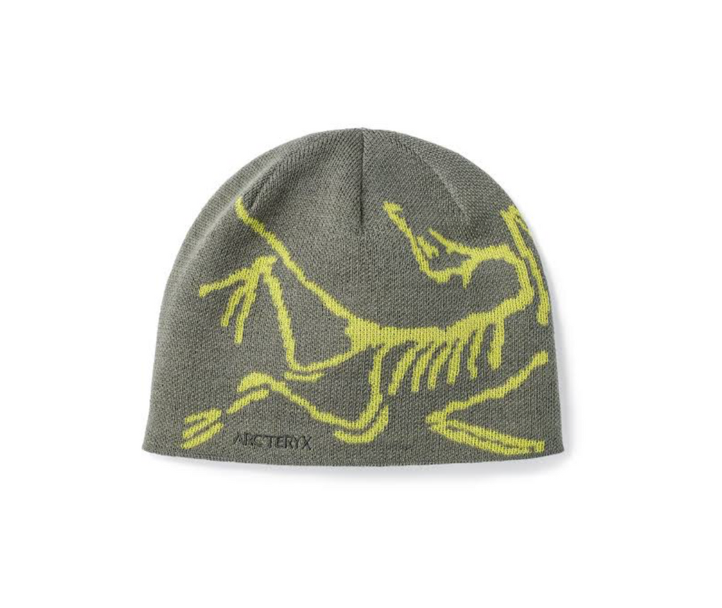 Arc'teryx Lime Grey Head Toque Beanie
