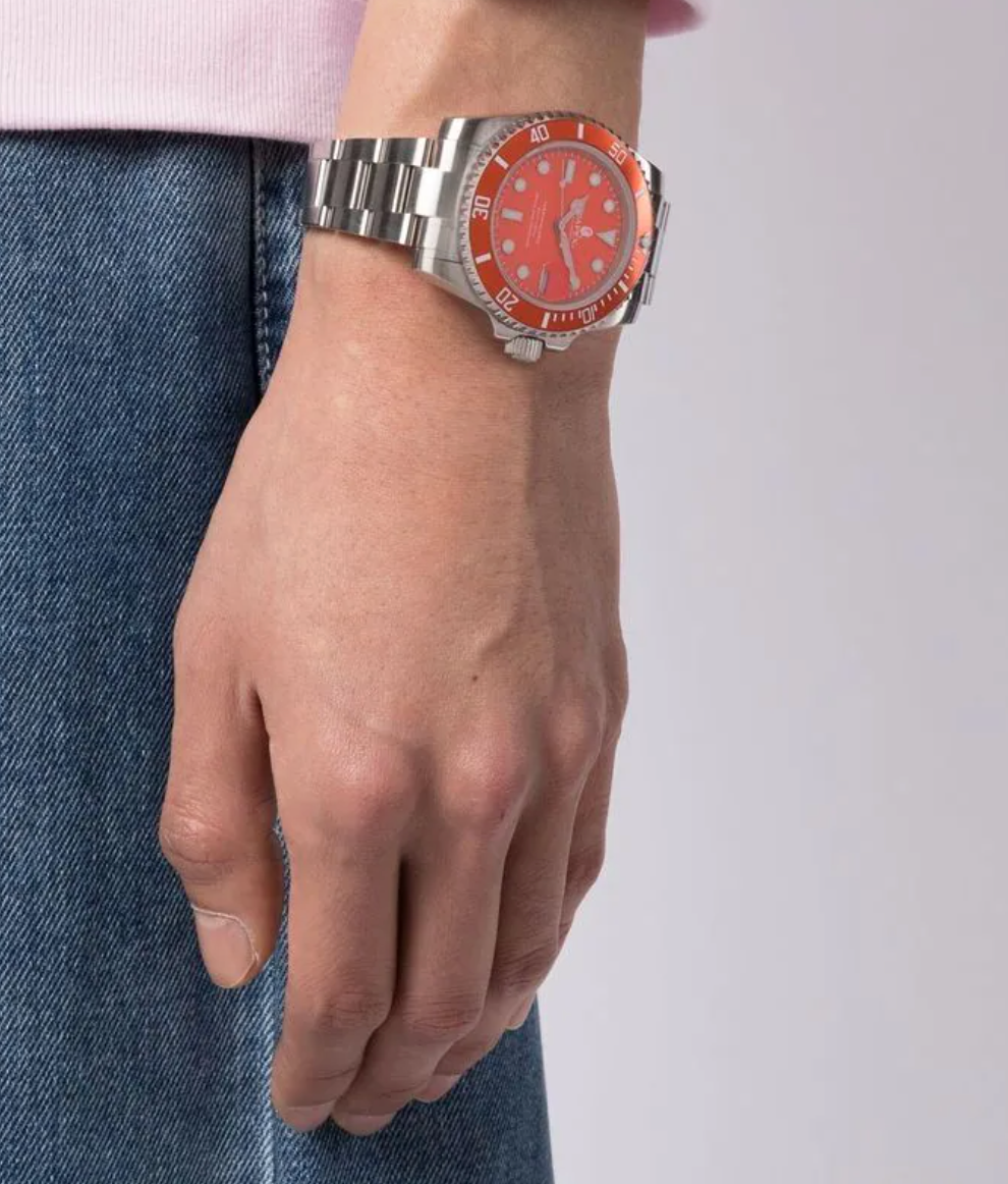 BAPEX  Orange Type-1 Submariner Watch