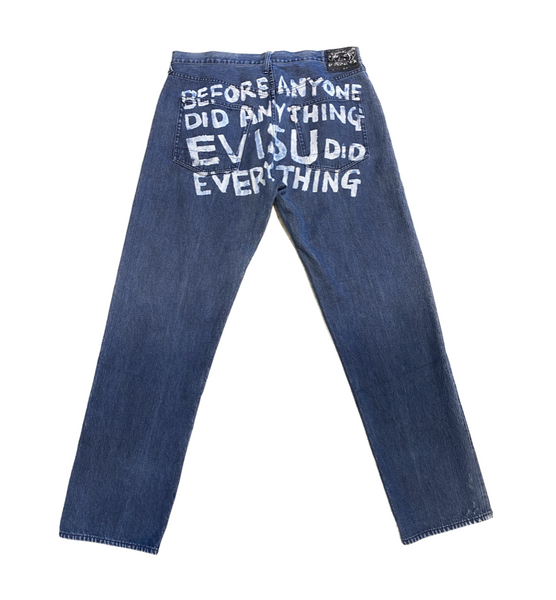 Evisu Washed Baggy Jean