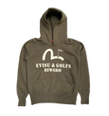 Evisu Olive Green Golf  Biwako Hoodie
