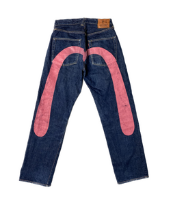 Evisu Special No.1 Pink Daicock Jean