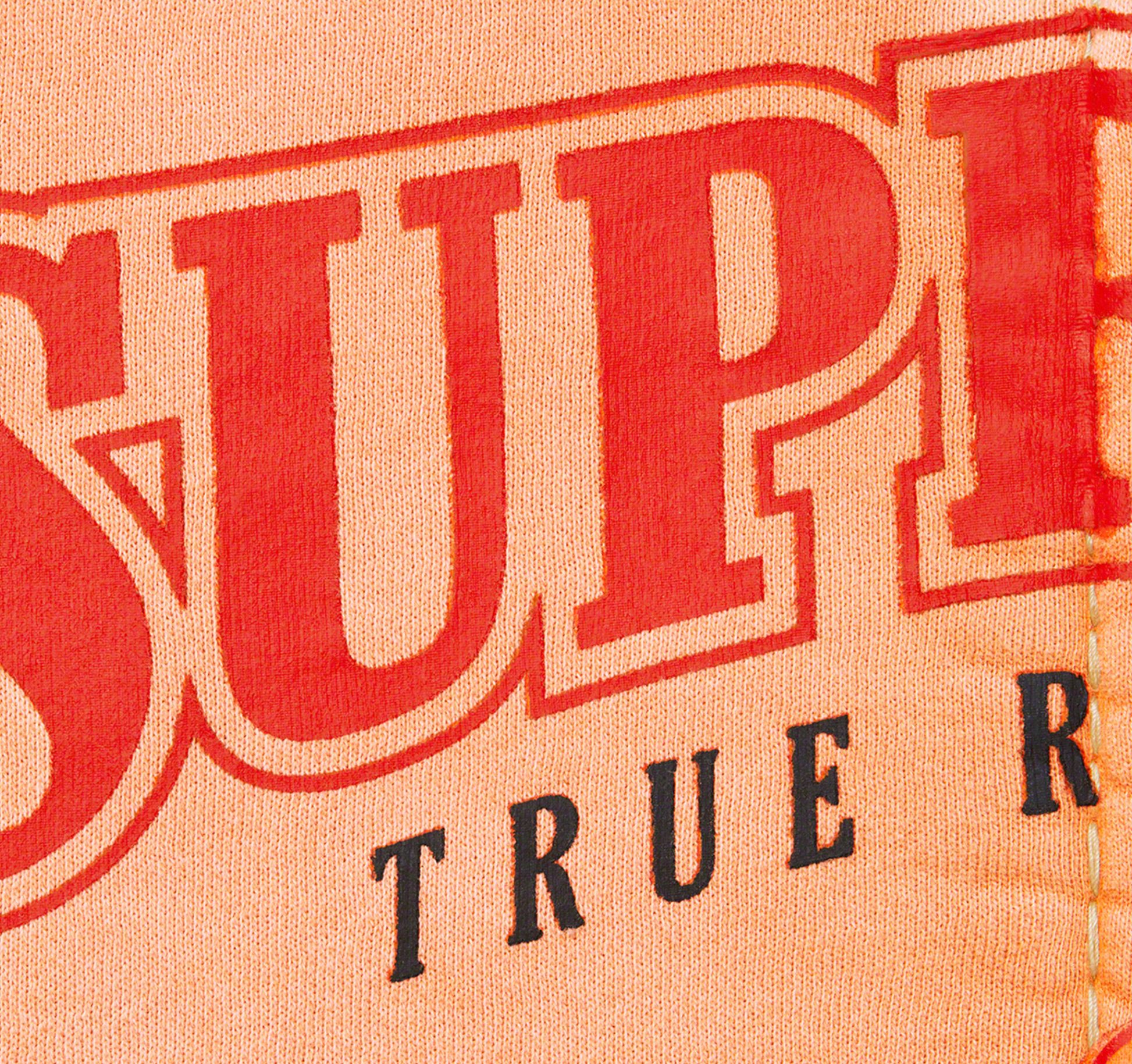 True Religion x Supreme Zip Hoodie Orange